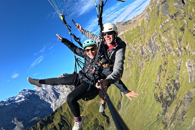 Lucerne: Paragliding Tandem Flights - Lake Lucerne or Engelberg Valley, depending on the weather
