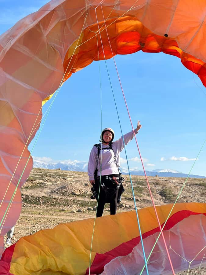 Marrakech Adventure: Paragliding, Camel Ride & Breakfast - GoPro footage and the small practical touches