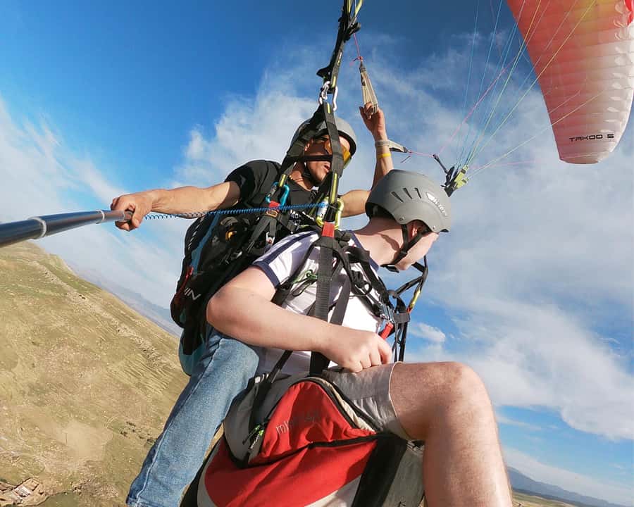 Marrakech: Atlas Mountains Paragliding Tour with Video - From Marrakech streets to the Akerkor takeoff point