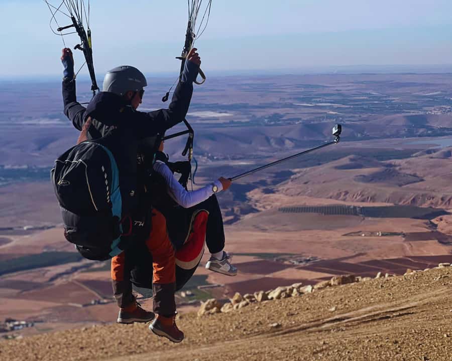 Marrakech: Atlas Mountains Paragliding Tour with Video - Fifteen minutes above the Atlas Mountains