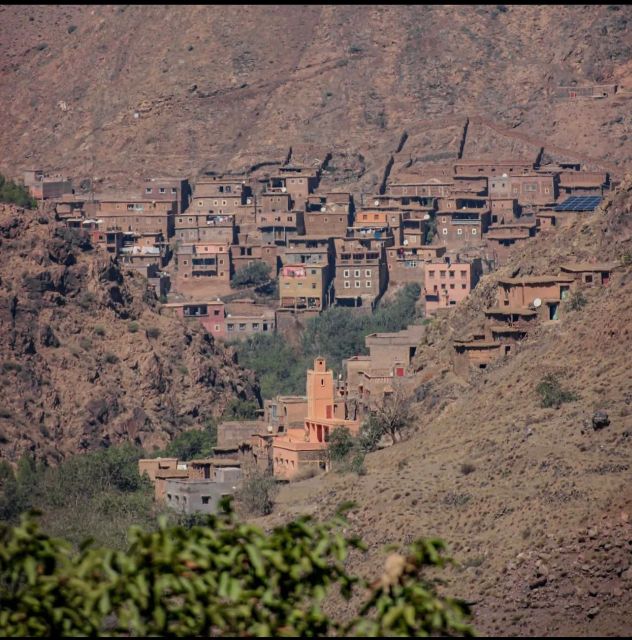 Marrakech: Paragliding, Camel Ride & Berber Villages Trip - Agafay camel ride and mint tea