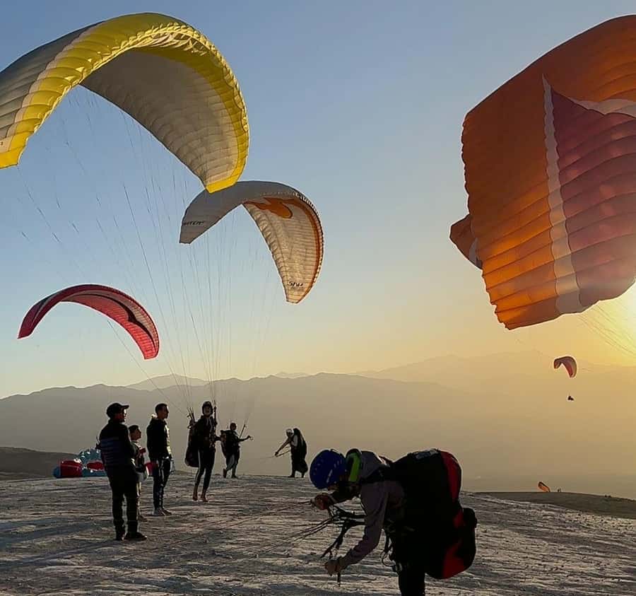Marrakech: Paragliding over Agafay Desert & Atlas Mnt Views - Pickup from Marrakech and the drive out
