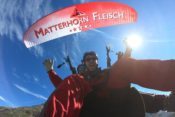 Matterhorn Paragliding flight in Zermatt (20-25min) - Key points at a glance