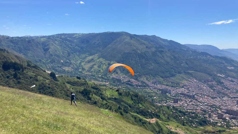 Medellín Paragliding - Go Pro Included - GoPro photos and video included