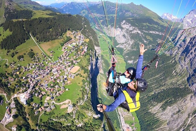 Mürren Lauterbrunnen: Paragliding Panorama Tandem Flights - Getting from Stechelberg to the Birg launch