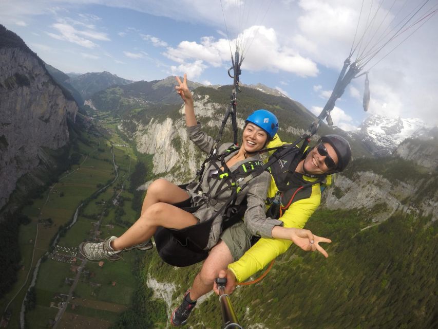 Mürren: Paragliding over Lauterbrunnen Cliffs and Waterfalls - Key points before you book