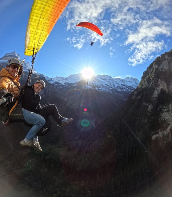Mürren: Paragliding over Lauterbrunnen Cliffs and Waterfalls - The takeoff walk and safety briefing