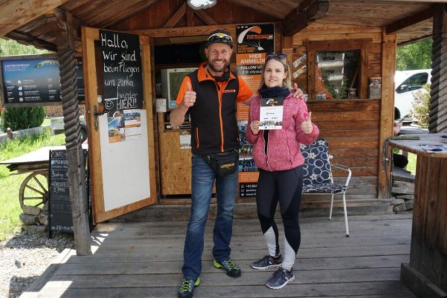 Neustift im Stubaital: Morning Paragliding Experience - A few steps, then the Stubai view