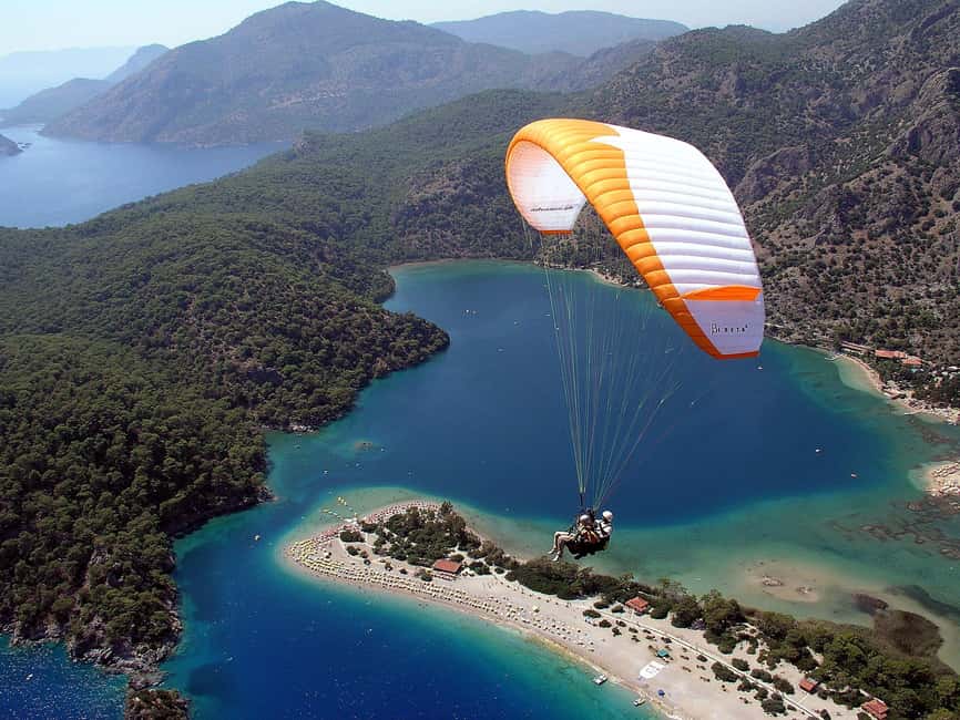 Ölüdeniz: Fethiye Tandem Paragliding w/ Hotel Pickup - Babadağ gives this flight its grand opening