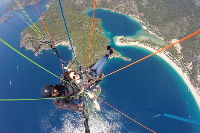 Oludeniz Paragliding Fethiye Turkey, Additional Features - Taking off from Babadağ at 1,969 meters