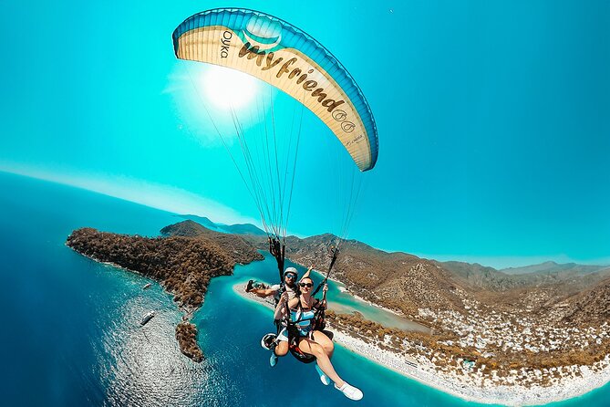 Oludeniz Paragliding in Fethiye Turkey - Oludeniz, the Blue Lagoon, and the coastal view