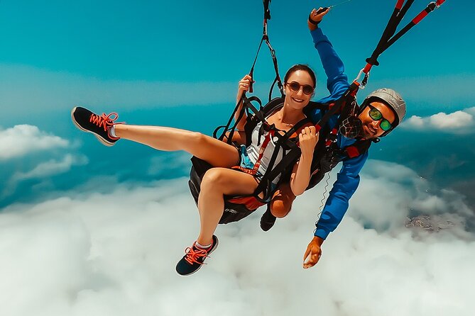 Oludeniz Paragliding in Fethiye Turkey - From Fethiye hotel pickup to the mountain road