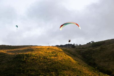 Palermo: paragliding flight with instructor foto and video