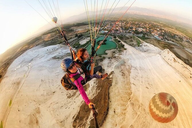 Pamukkale Paragliding Experience By Local Expert Pilots - Seeing Pamukkale from Dynamite Hill