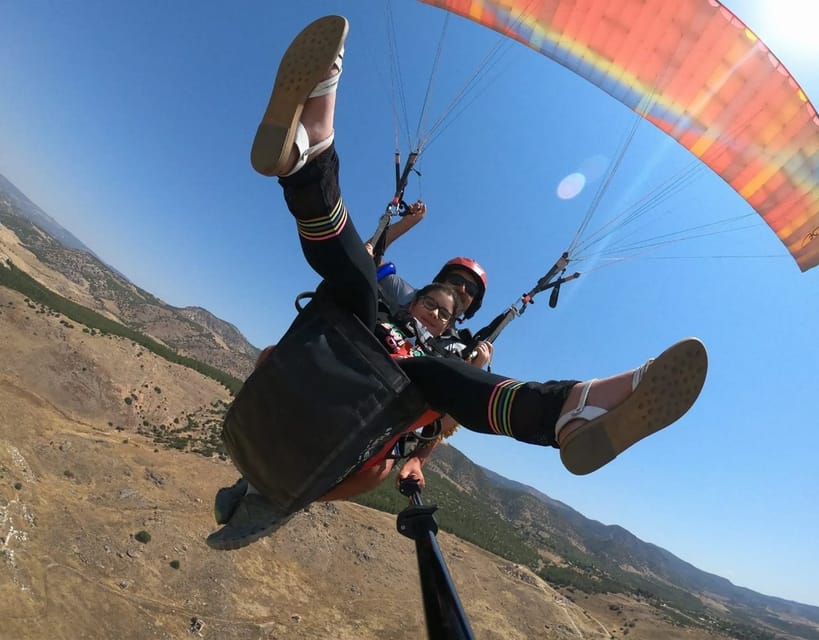 Pamukkale: Tandem Paragliding with Ancient Hierapolis Views - What the 45-minute activity really includes