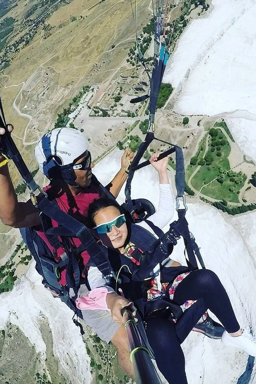 Pamukkale: Tandem Paragliding with Ancient Hierapolis Views - Seeing Cotton Castle and Hierapolis from the air