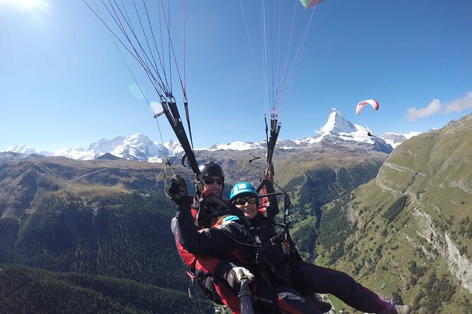 Panoramic Paragliding Flight in Zermatt Matterhorn (15-20min) - Key points to know before you book