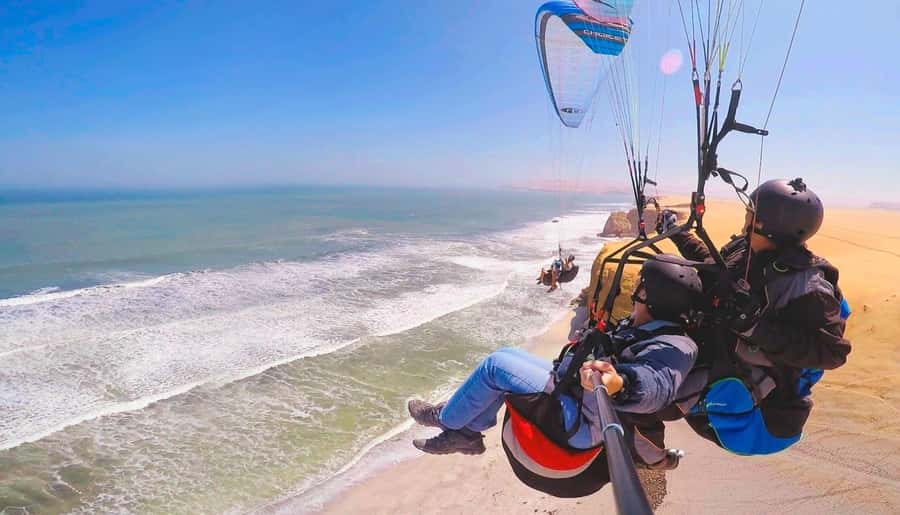 Paracas : Paragliding - Fly Like a Bird - Key points at a glance