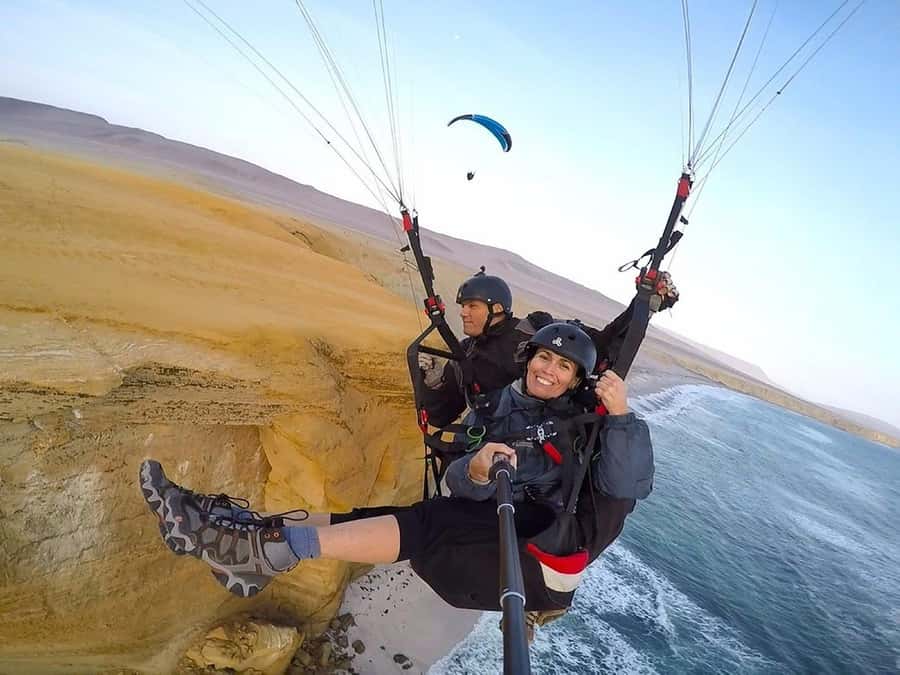 Paracas : Paragliding - Fly Like a Bird - Why the launch site depends on the weather