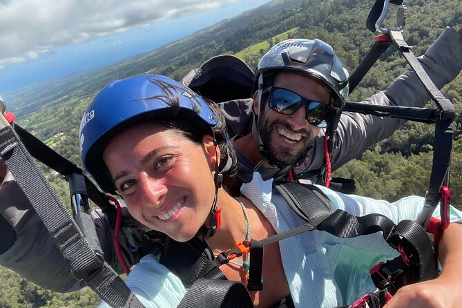 Paraglide Maui's 1K Tandem Paragliding Experience - From the Kula meeting point to Echos launch