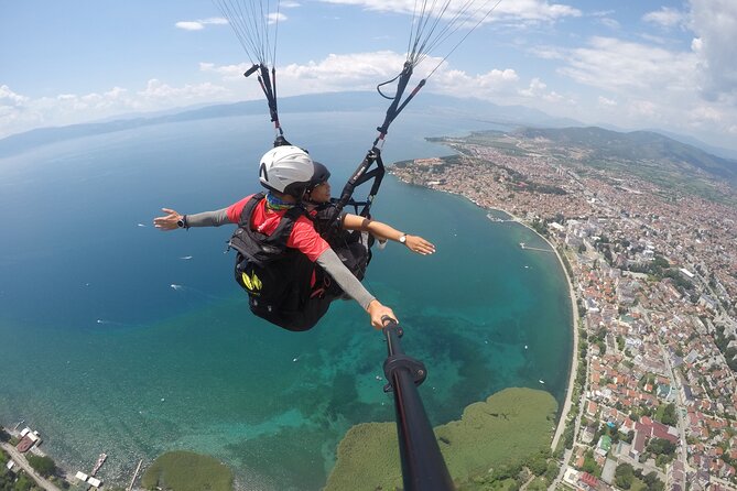 Paragliding Above Lake Ohrid in North Macedonia - From Ohrid streets to a mountain launch
