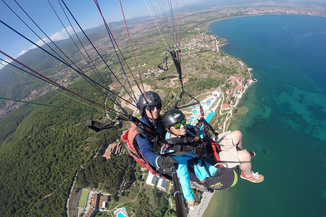 Paragliding above Ohrid - Key points at a glance