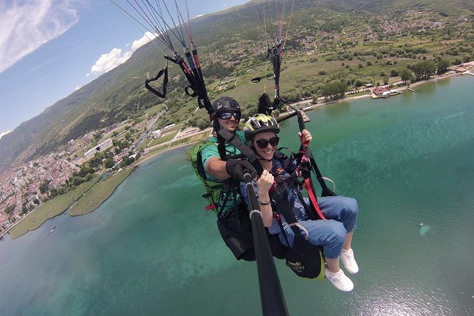 Paragliding above Ohrid - A short briefing before the leap