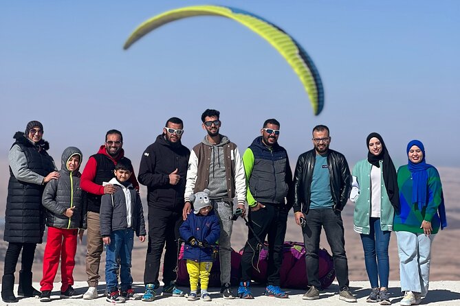 Paragliding and Camel tour in Agafay from Marrakech - What you see from the air