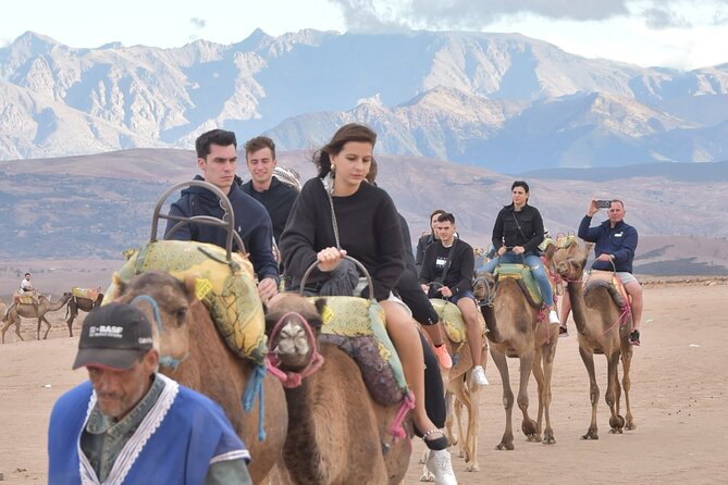 Paragliding and Camel tour in Agafay from Marrakech - The Aguergour takeoff