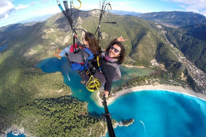Paragliding(Babadag 1970 m)Fethiye - The view from the 1,970-meter launch site