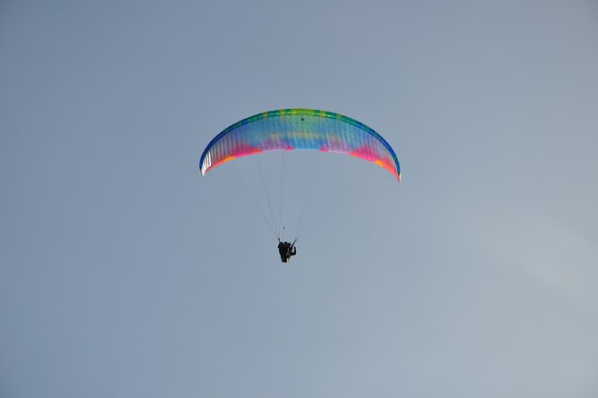 Paragliding Bovec - Looking toward Mangart