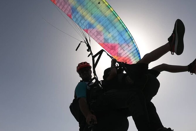Paragliding First Class Above Ohrid - The ten-minute briefing before takeoff