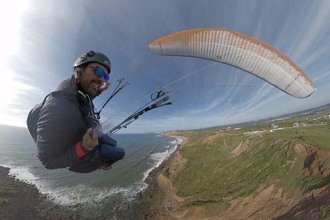 Paragliding Flight in Nazaré - Weather is part of the deal