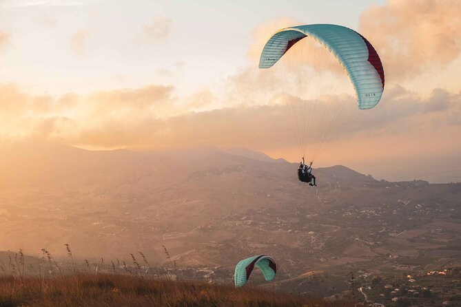 Paragliding flight in Palermo - The tandem flight itself