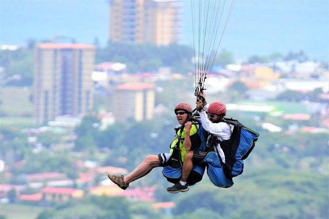 Paragliding Flight Las Terrazas 900 ft minimum guaranteed. - The drive, briefing, and first look at the launch site