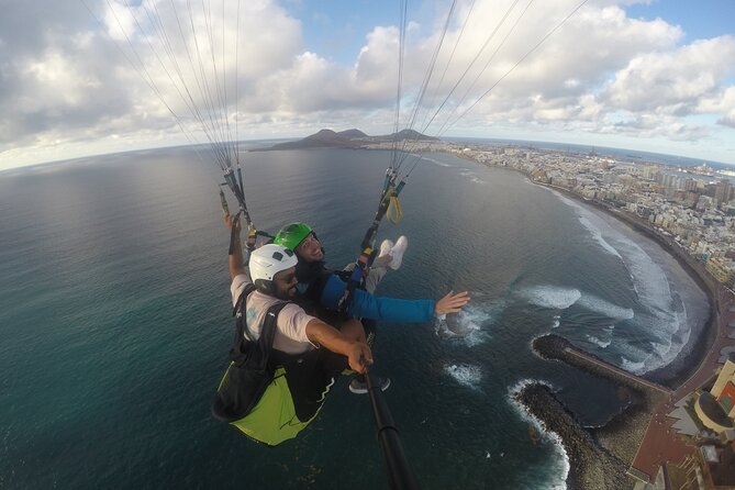 Paragliding flights Las Palmas de Gran Canaria - Takeoff: your small but important role