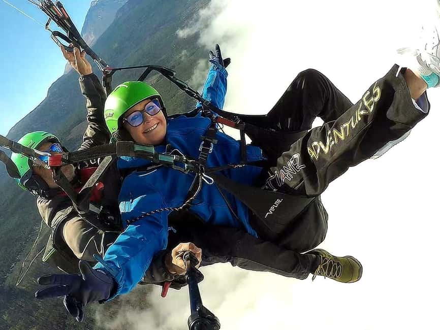 Paragliding from Puerto de la Cruz or Teide National park - Teide at 2,200 meters, then down to the beach