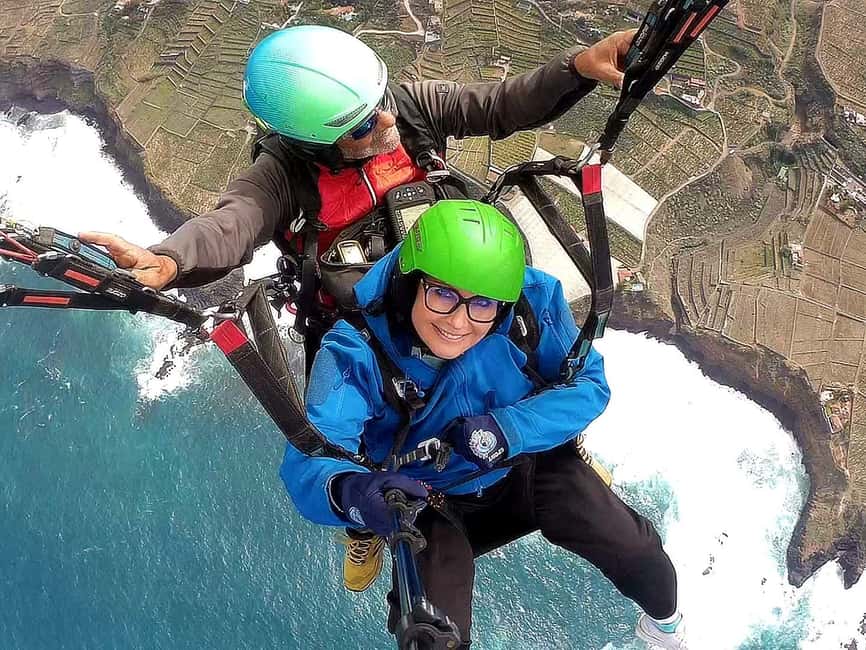 Paragliding from Puerto de la Cruz or Teide National park - Takeoff, flight, and landing