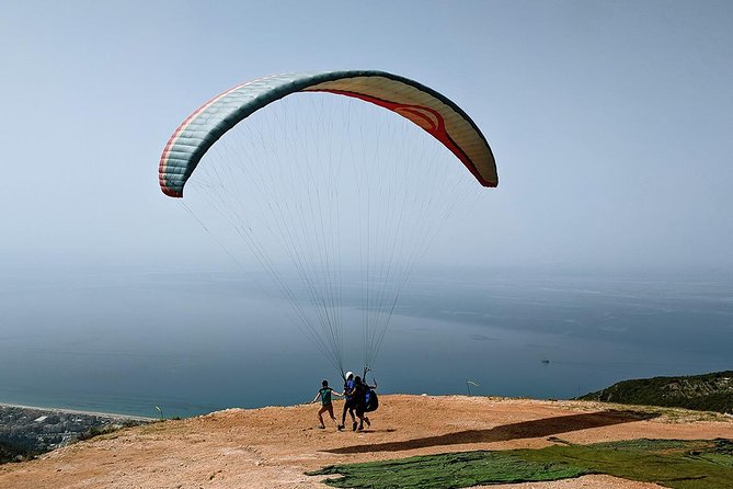 Paragliding in Alanya from Antalya region - The Jeep ride to Mount Akchali Tepe