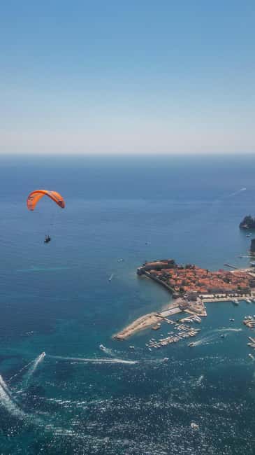 Paragliding in Budva with Certified Pilot (All-Inclusive) - What the $116 price covers