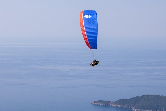 Paragliding in Budva with Certified Pilot (Free Pick-Up Included) - From Bečići beach to the takeoff point