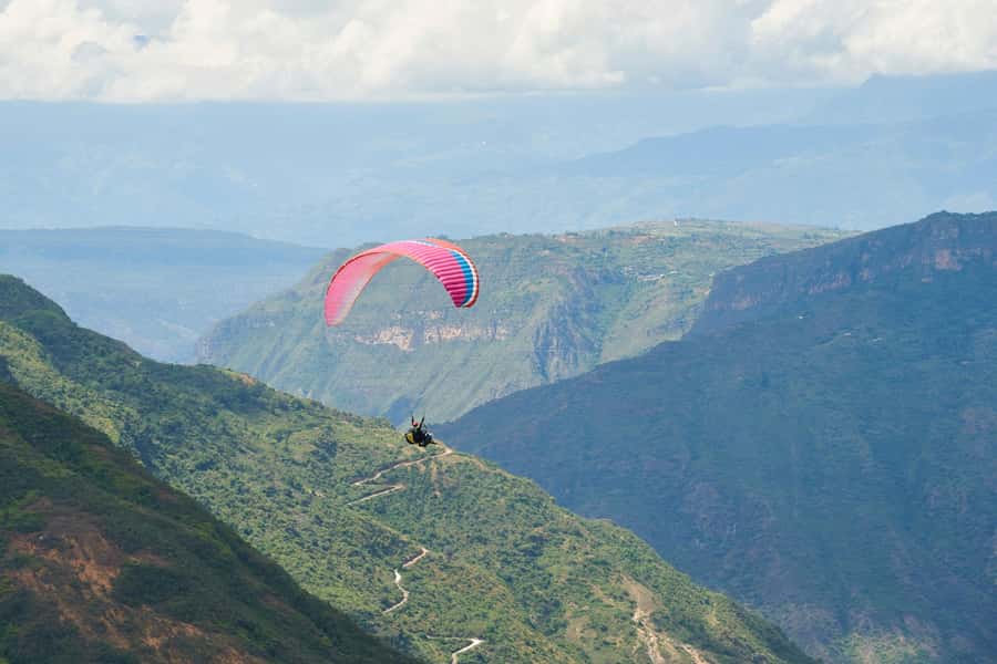 Paragliding in Cañon del Chicamocha - What 15 to 20 minutes in the air feels like