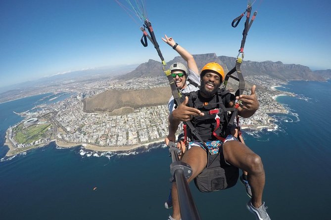 Paragliding in Cape Town - Pickup makes the morning or afternoon easier