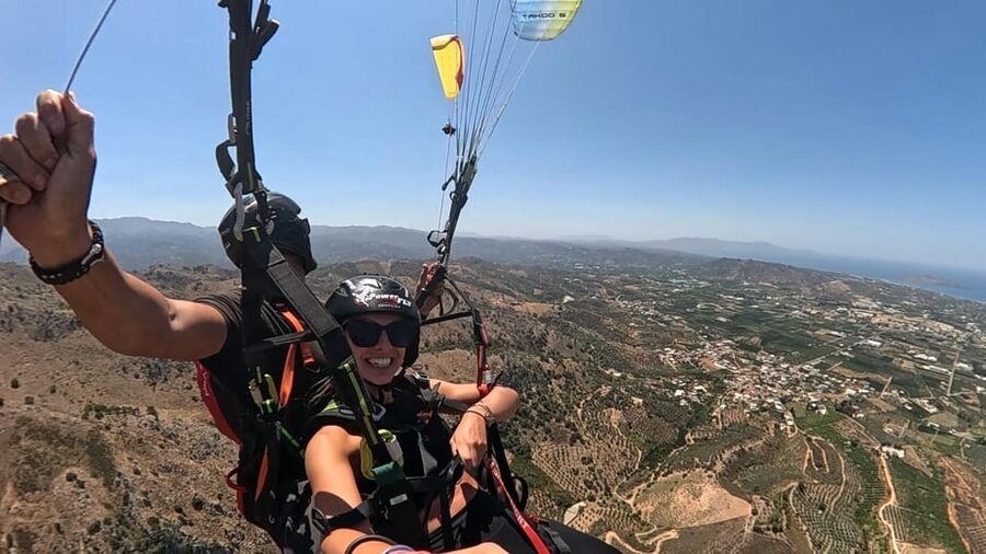 Paragliding in Chania - Barypetro, Falassarna, and the White Mountains