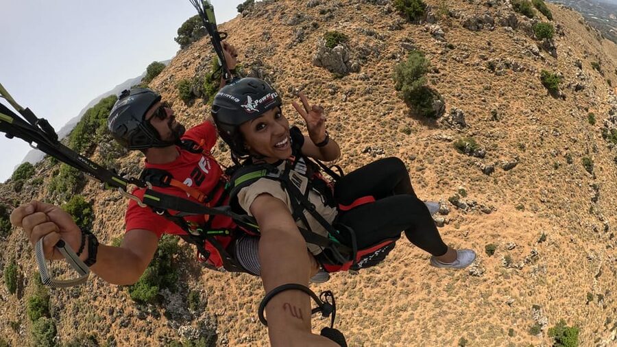 Paragliding in Chania - Safety, comfort, and the role of the pilot