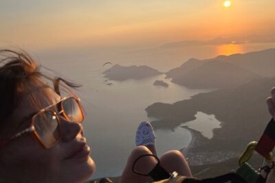 Paragliding In Fethiye Oludeniz, Turkey