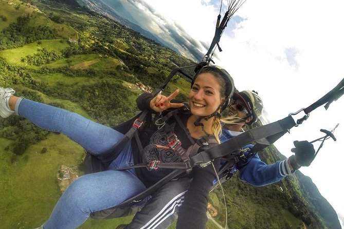 Paragliding in Medellin Includes GoPro and Pick up & Drop off - San Felix: farms above the city