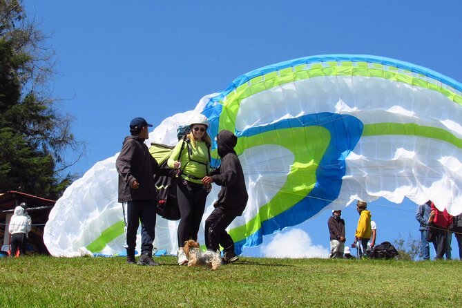 Paragliding in Medellin. - The Mountain Launch Above Medellín