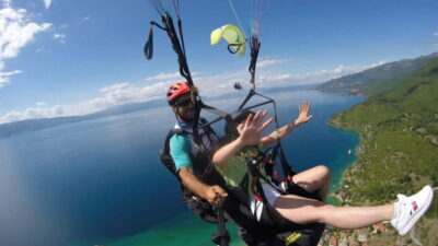 Paragliding Lake Ohrid