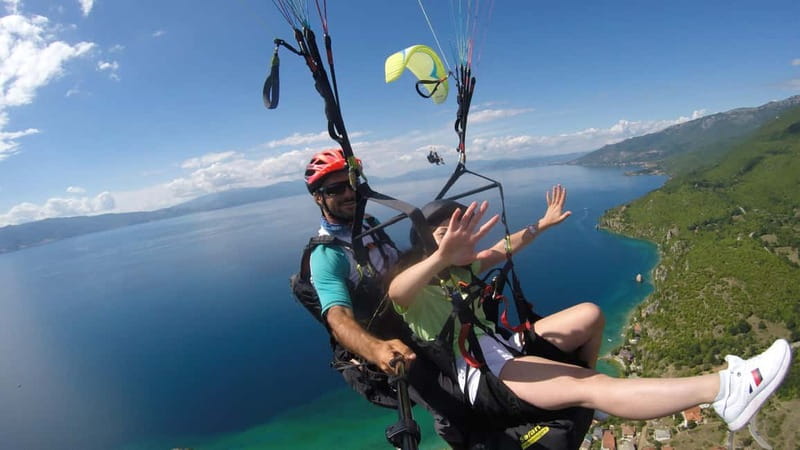 Paragliding Lake Ohrid - The 2.5-hour plan, from hotel door to lakeside air